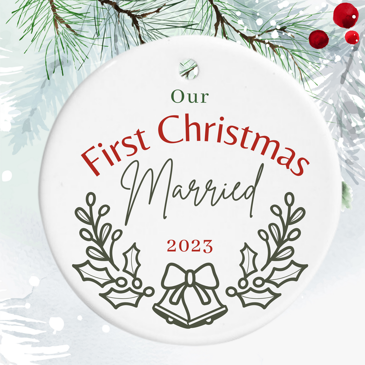 Our First Christmas Bauble