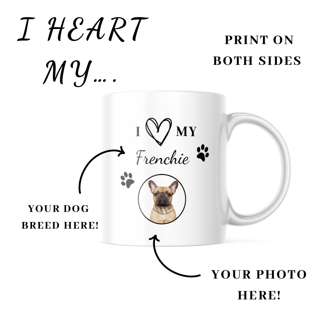 I Heart my Dog Mug.