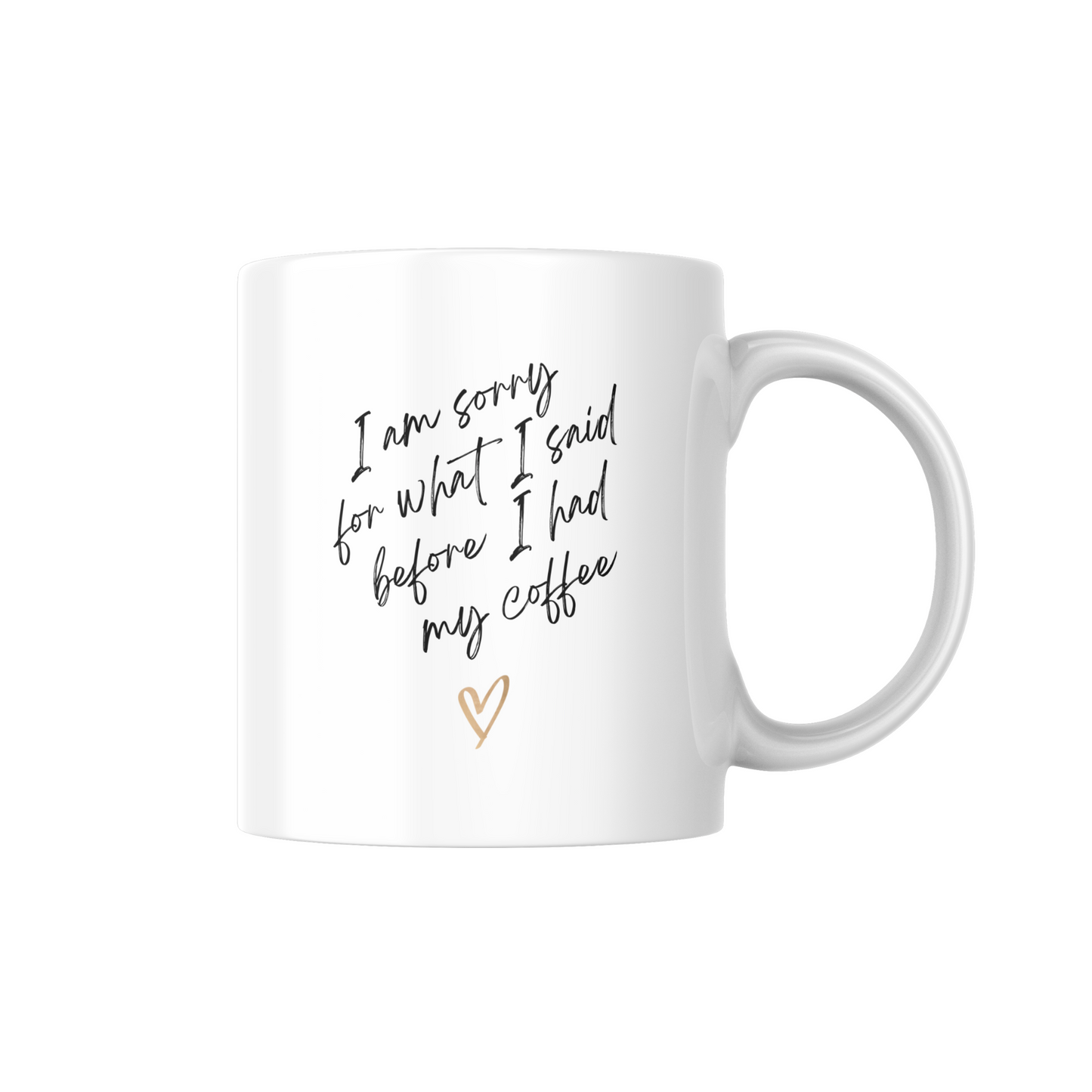 I'm Sorry for what I said - Mug
