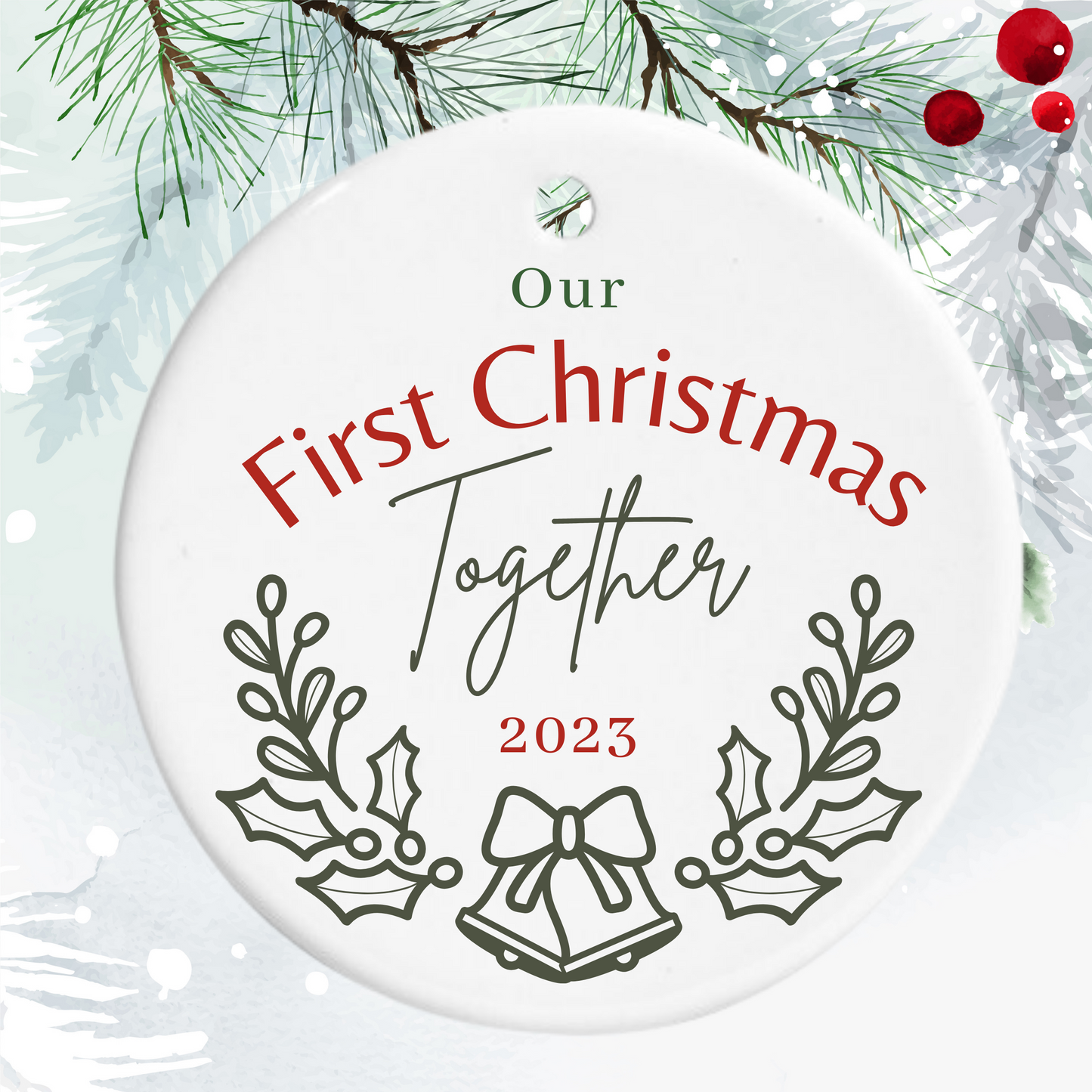 Our First Christmas Bauble