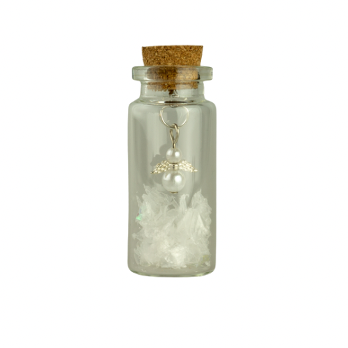 Guardian Angel, Mini angel charm in a bottle, Memorial gift, bereavement gift
